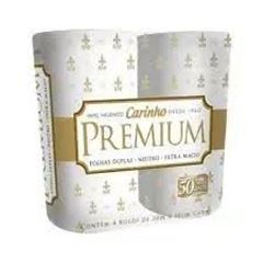 PAPEL HIGIENICO CARINHO PREMIUM FOLHA DUPLA 30M