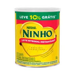 LEITE PO NINHO INSTANTANEO 380GR 10%GRATIS