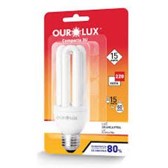 LAMPADA ELETRICA 3UN 15W 220V 6400K