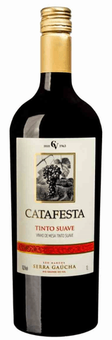 BEBIDA VINHO SUAVE CATAFESTA TRADICIONAL 1L