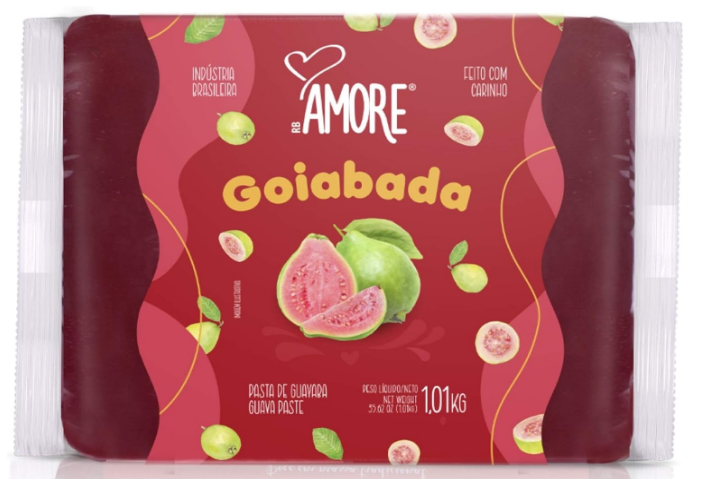 DOCE RB AMORE GOIABADA LISA COR 1,01KG
