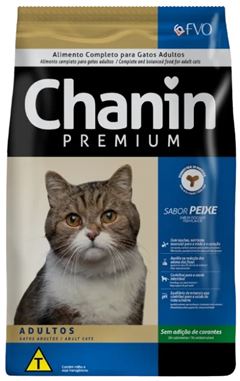 RACAO CHANIN ADULTO PEIXE  25KG