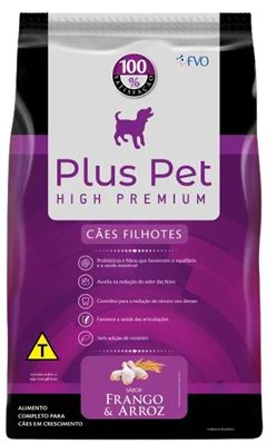 RACAO PLUS PET FILHOTES 6X1KG