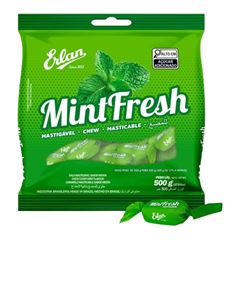 BALA ERLAN MENTINHA MASTIGAVEL 500GR