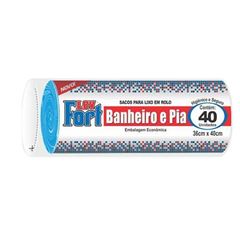 SACO PARA LIXO LEVFORT ROLO BANHEIRO E PIA 5L