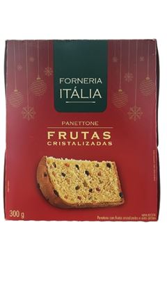 PANETTONE FORNEIRA ITALIA FRUTAS  300GR