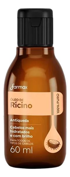 OLEO DE RICINO PURO FARMAX 60ML