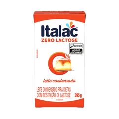 LEITE CONDENSADO ZERO LACTOSE ITALAC 395GR