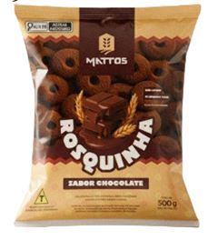 BISCOITO MATTOS ROSCA CHOCOLATE 500GR