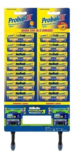 APARELHO BARBEAR PRESTOBARBA UGRIP 28UN + 2 GILLETE PRESTOBARBA 3 CHAMPIONS