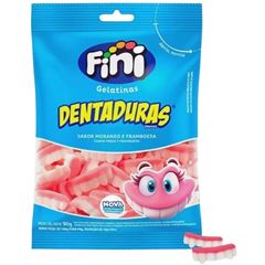 BALA FINI GELATINA DENTADURAS 80G
