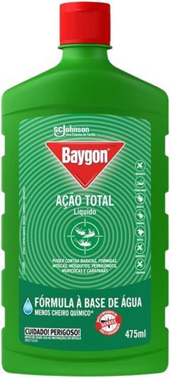 INSETICIDA BAYGON LIQUIDO ACAO TOTAL 475 ML