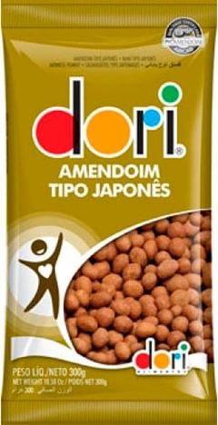 AMENDOIM JAPONES DORI 30GR 10X5UN