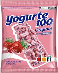 BALA YOGURTE 100 MORANGO 500G