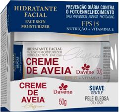 CR FACIAL DAVENE 50GR LEITE AVEIA SUAVE