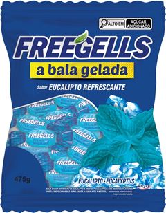 BALA FREEGELLS 475GR CEREJA