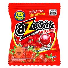 PIRULITO POP MANIA 500GR MORANGO