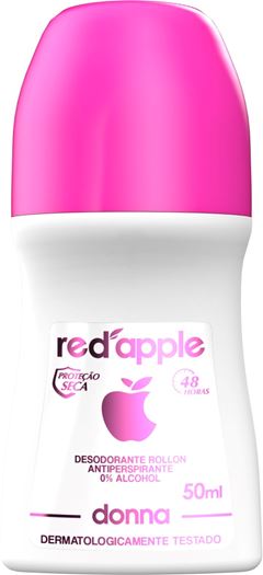 DESOD ROLL ON RED APPLE 50ML DONNA